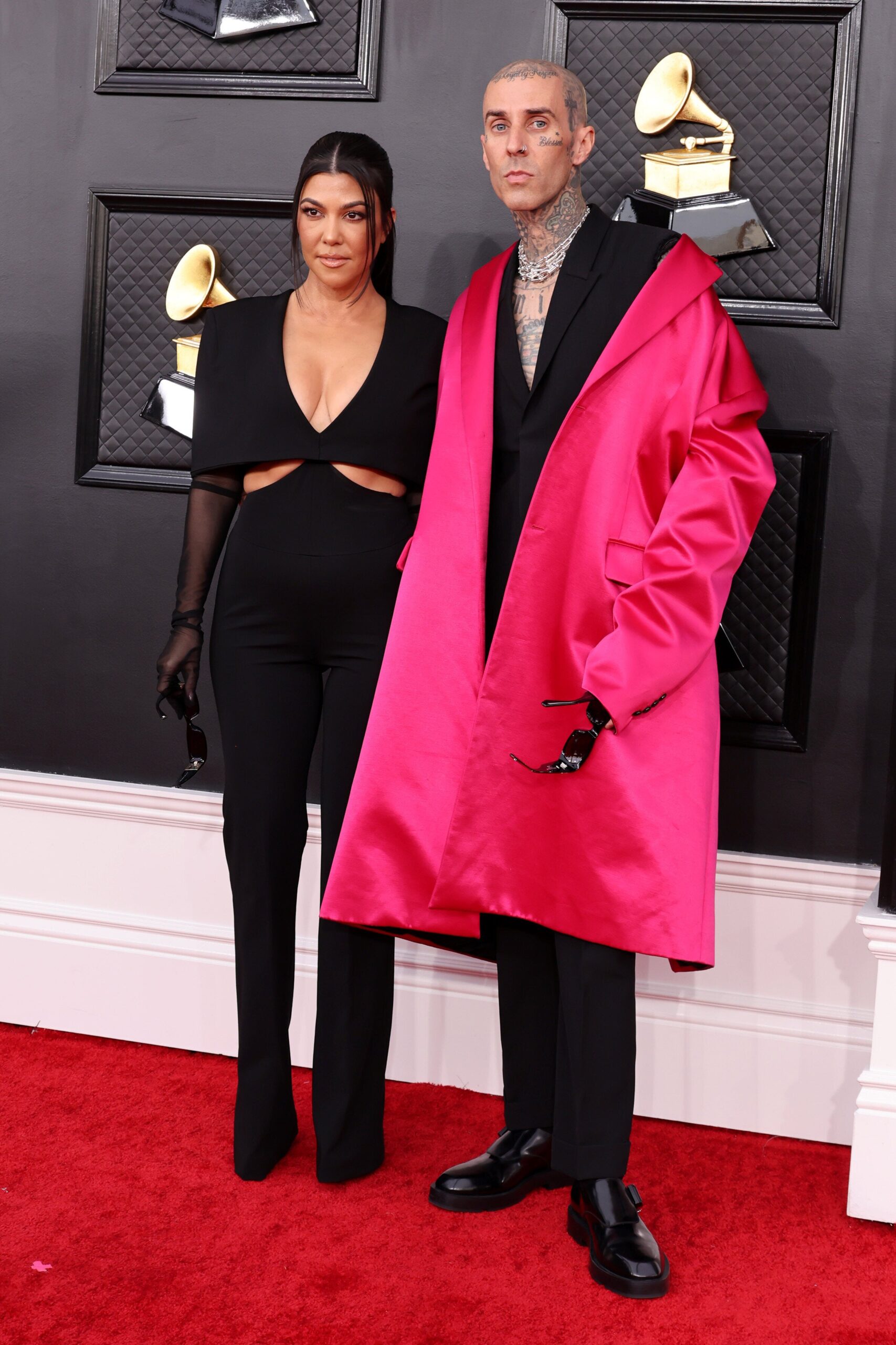 Kourtney Kardashian and Travis Barker