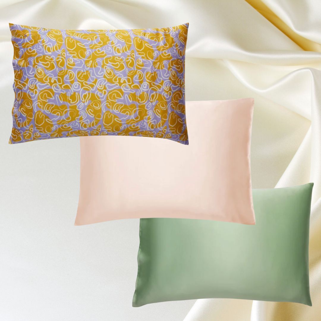 A skin-friendly Mulberry silk pillowcase from Brooklinen