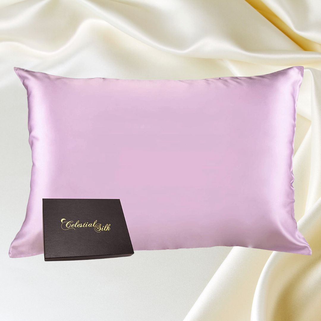 A luxurious Mulberry silk charmeuse pillowcase
