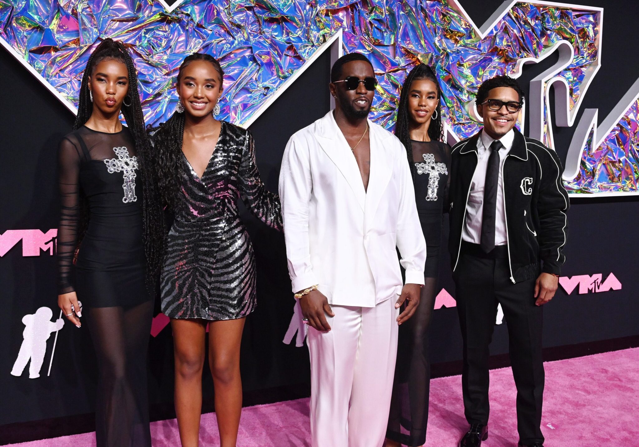 Diddy and his family