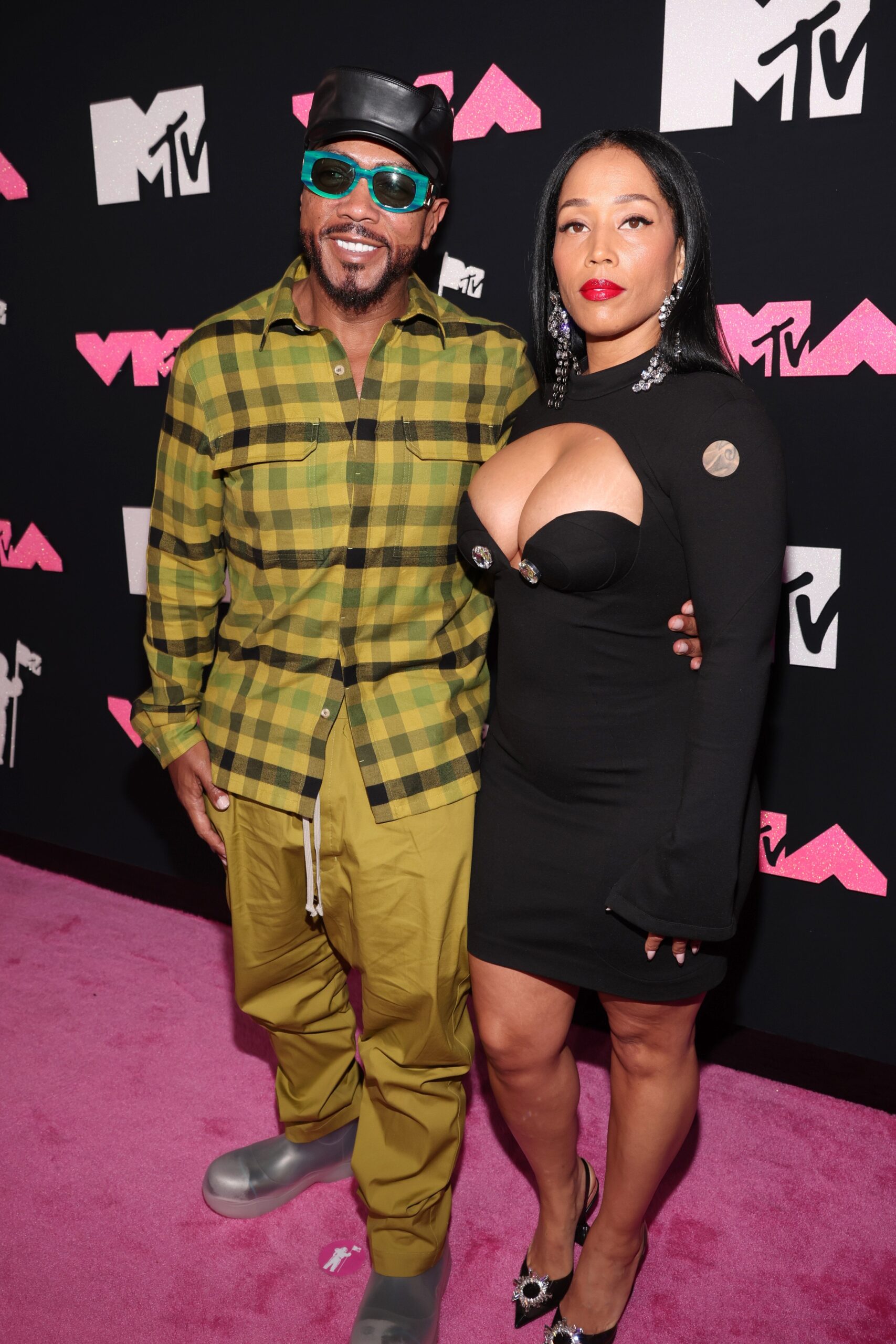 Timbaland and Michelle Dennis